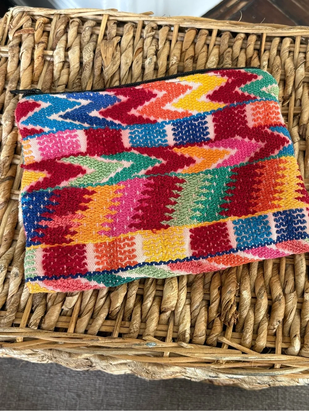 Handmade colorful woven